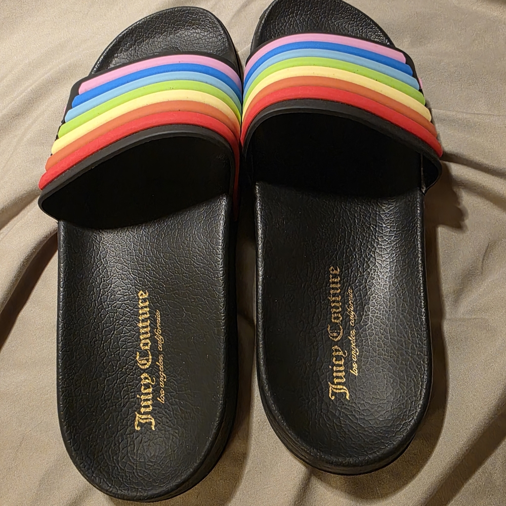 Colorful Striped Slides - Picture 2 of 3